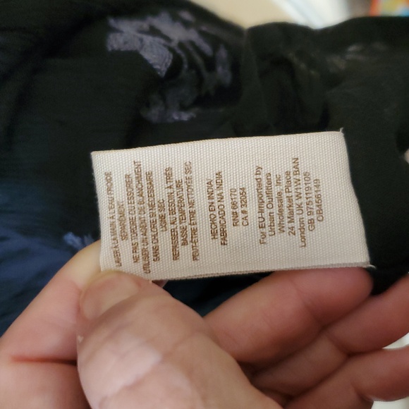 Free People Jasmine Floral Embroidered Mini Dress Size 0 - Picture 8 of 9